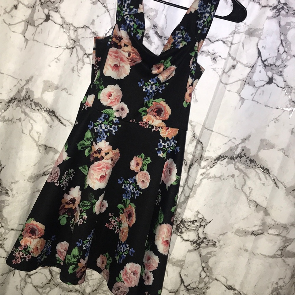 Off the shoulder mini dress